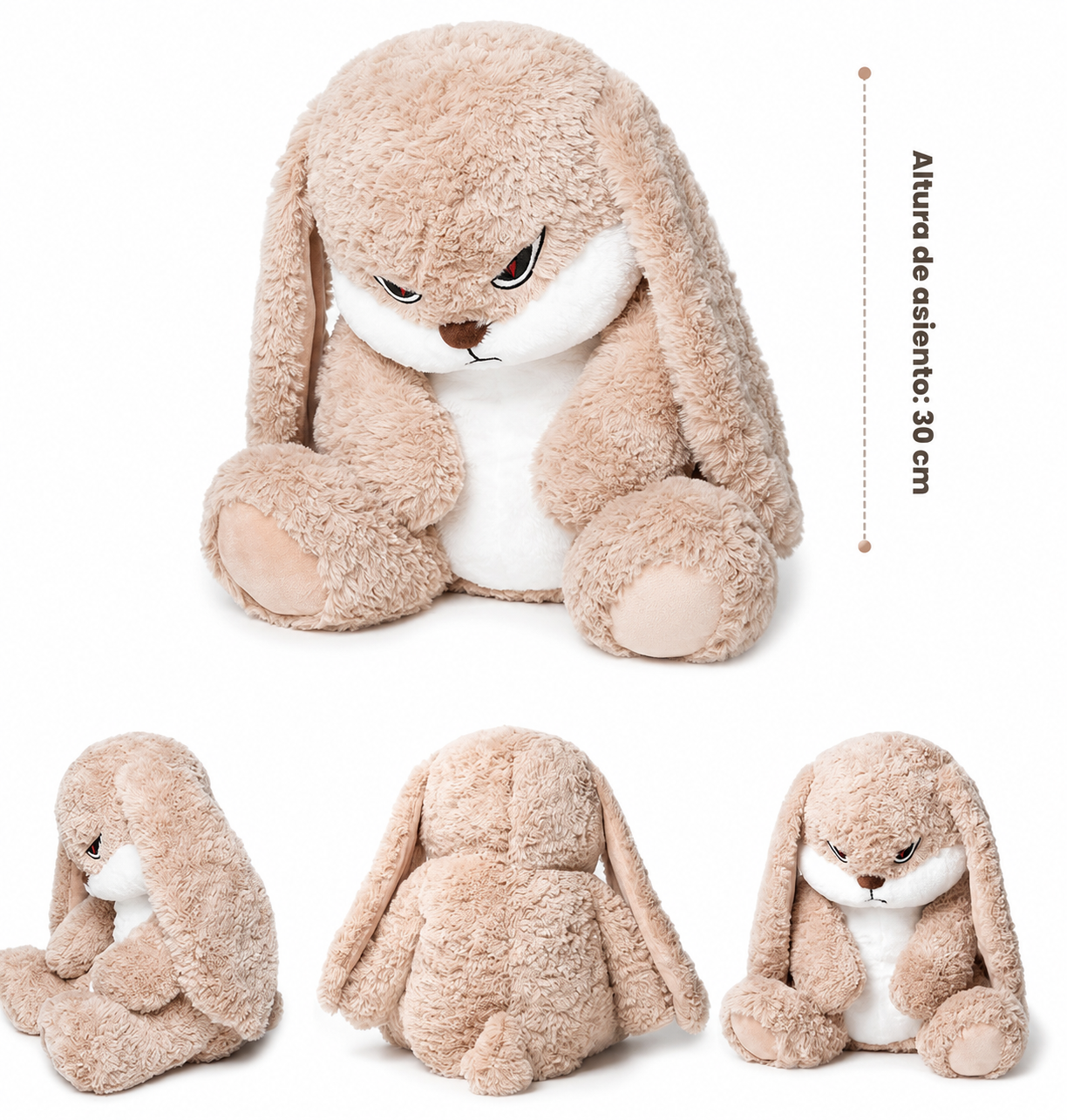 Conejo  Gruñón de Peluche